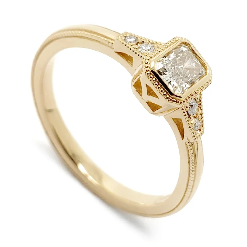 Ella Yellow | Radiant Canadian Diamond