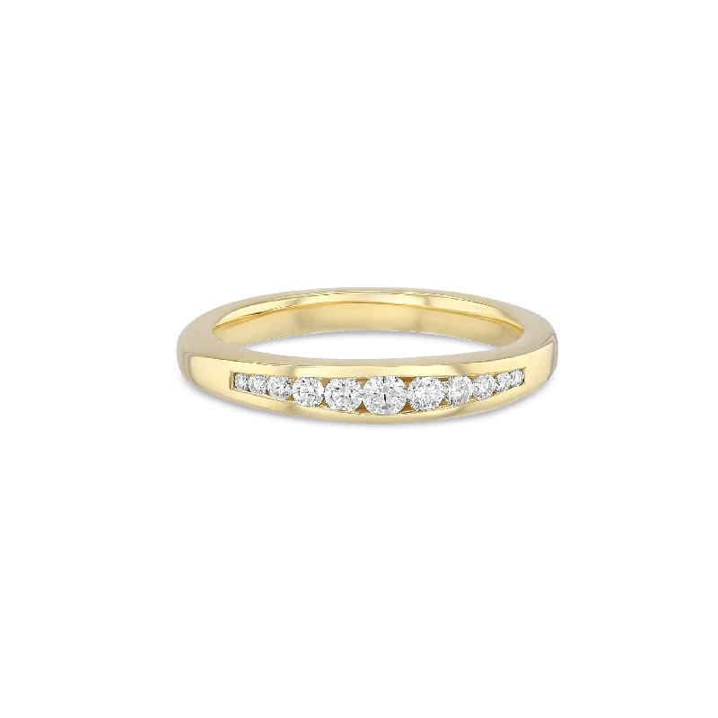 Golden Whisper Gold and Diamond Ring