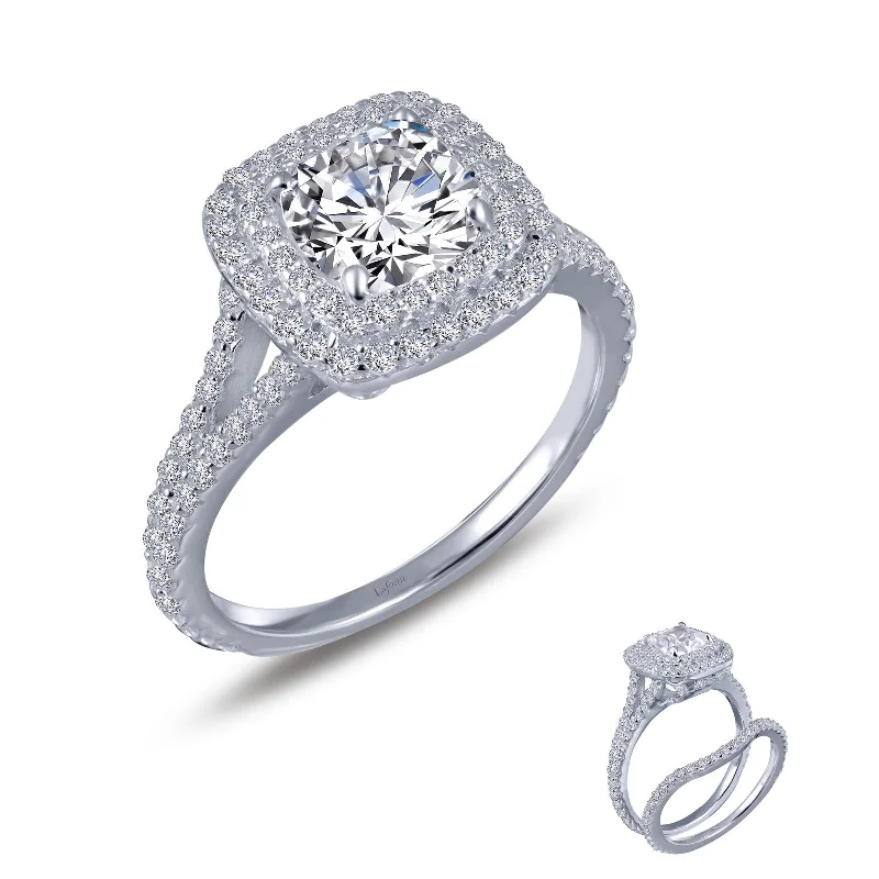 Lafonn Classic Cushion Diamond Ring R0151CLP