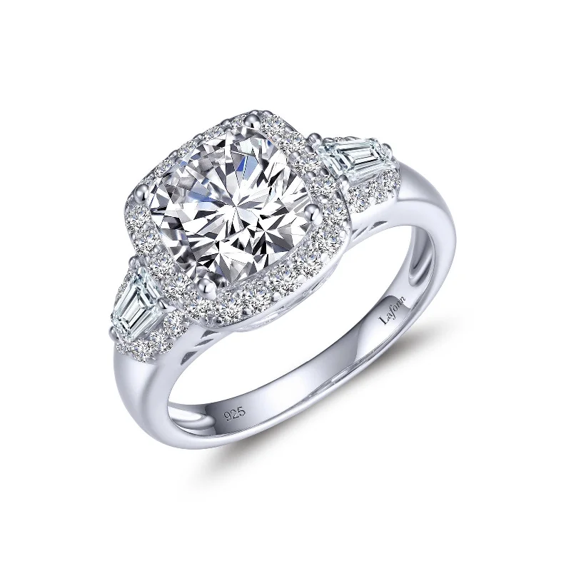 Lafonn Classic Cushion Diamond Ring R0446CLP