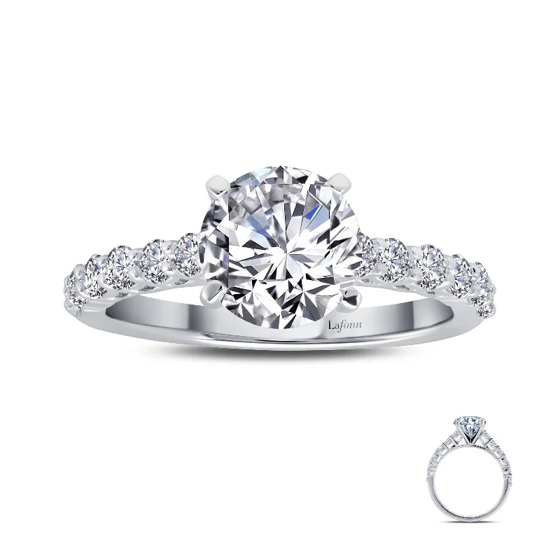 Lafonn Classic Round Diamond Ring R0411CLP