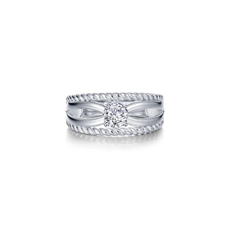 Lafonn Classic Round Diamond Ring R0532CLP