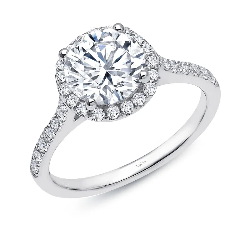 Lafonn Classic Round Diamond Ring R2010CLP