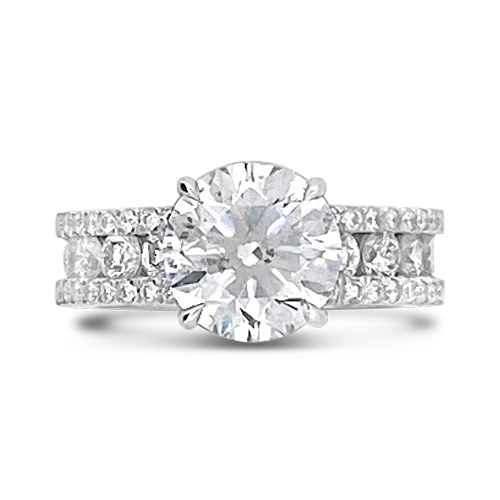 Round Diamond Engagement Ring