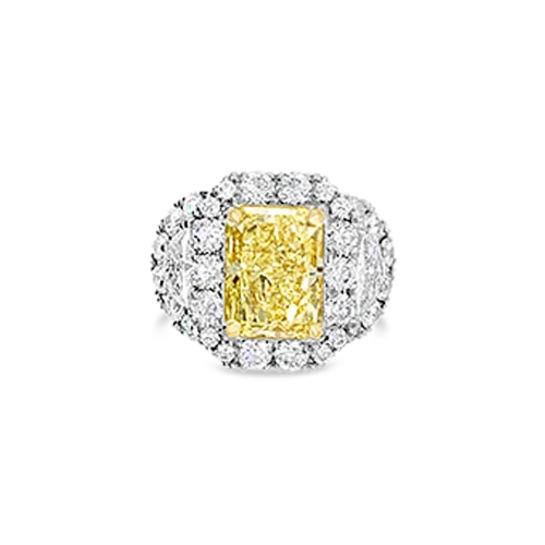 Yellow Diamond Engagement Ring