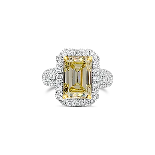 Yellow Diamond Ring