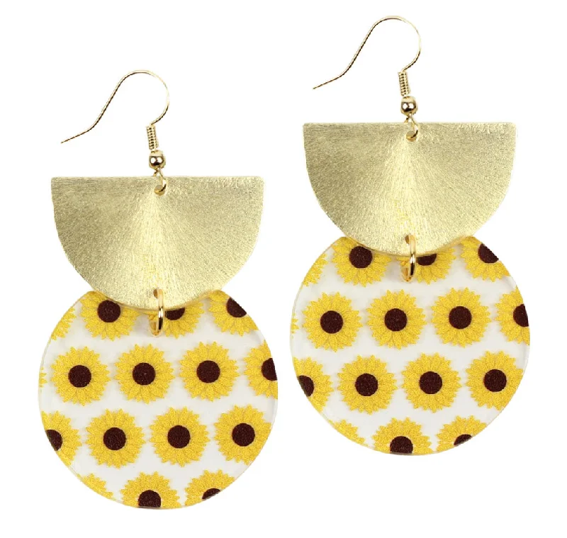 The Sunflower Skylar Earring