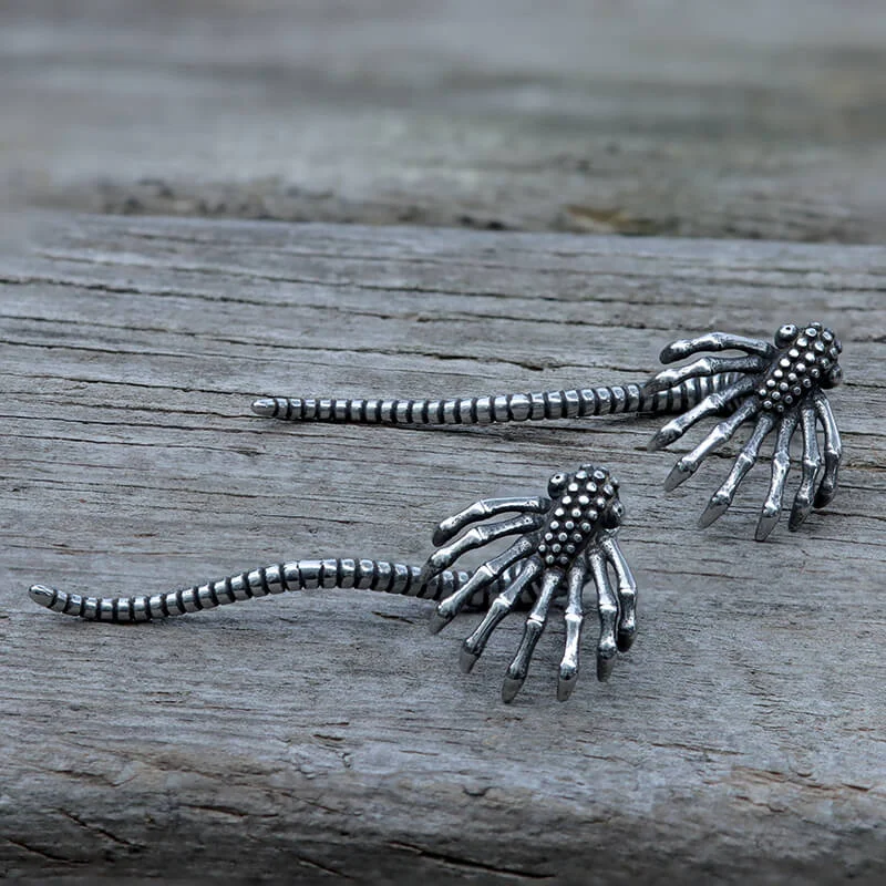 Alien Insect Stainless Steel Earrings