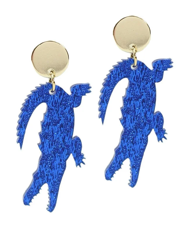 Chomp Chomp Earring - Blue