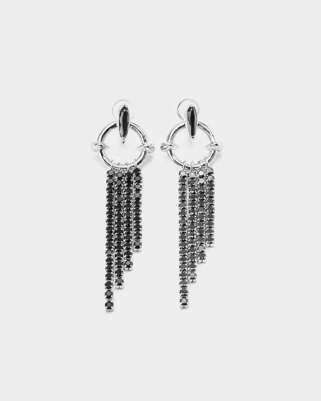 Core Memory Earrings with Tassels