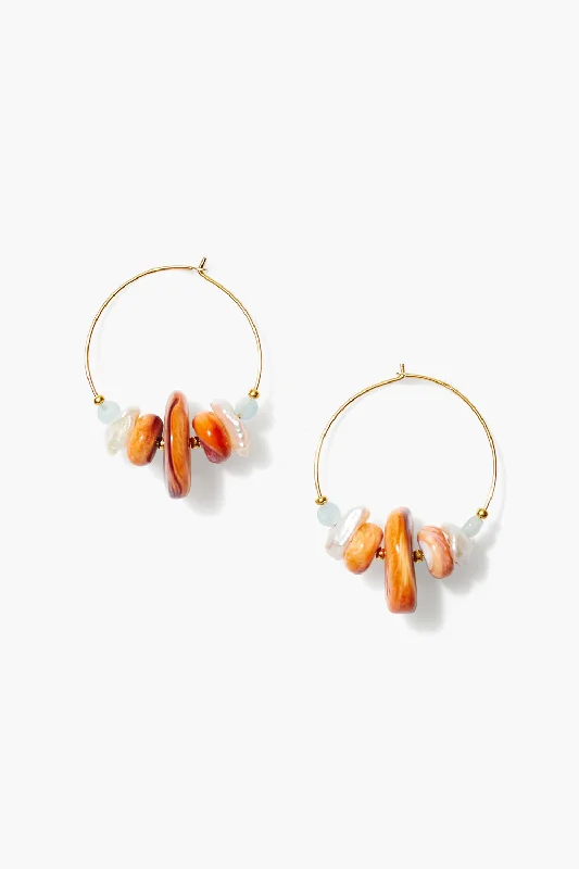 Florian Hoop Earrings Multi