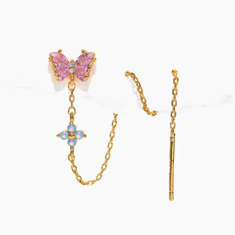 Flutter Love Threader Earring