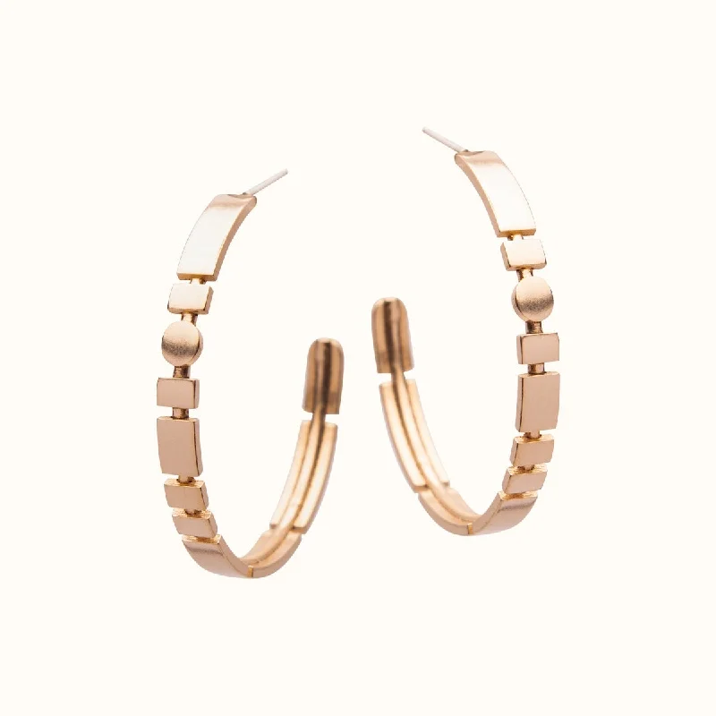 Leviga hoop earrings