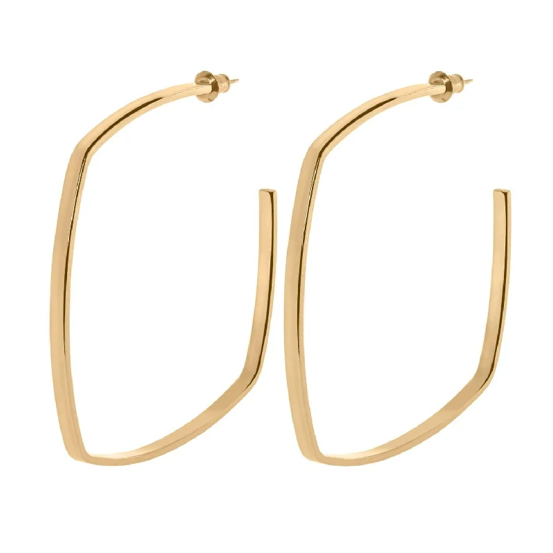 Square Shaped Hoops