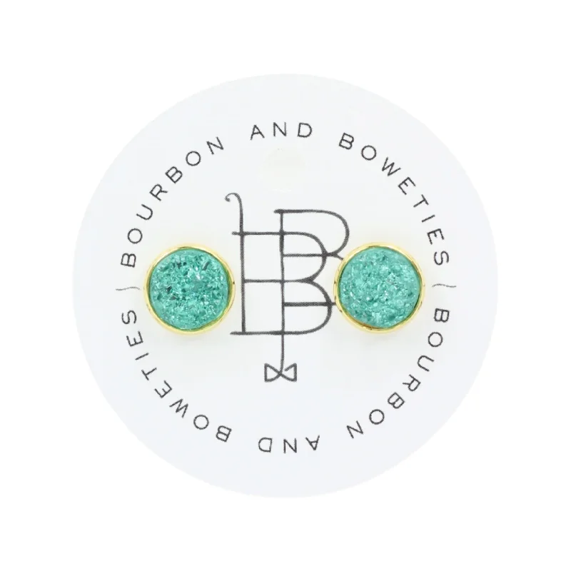 The Carli Stud Earring - Turquoise