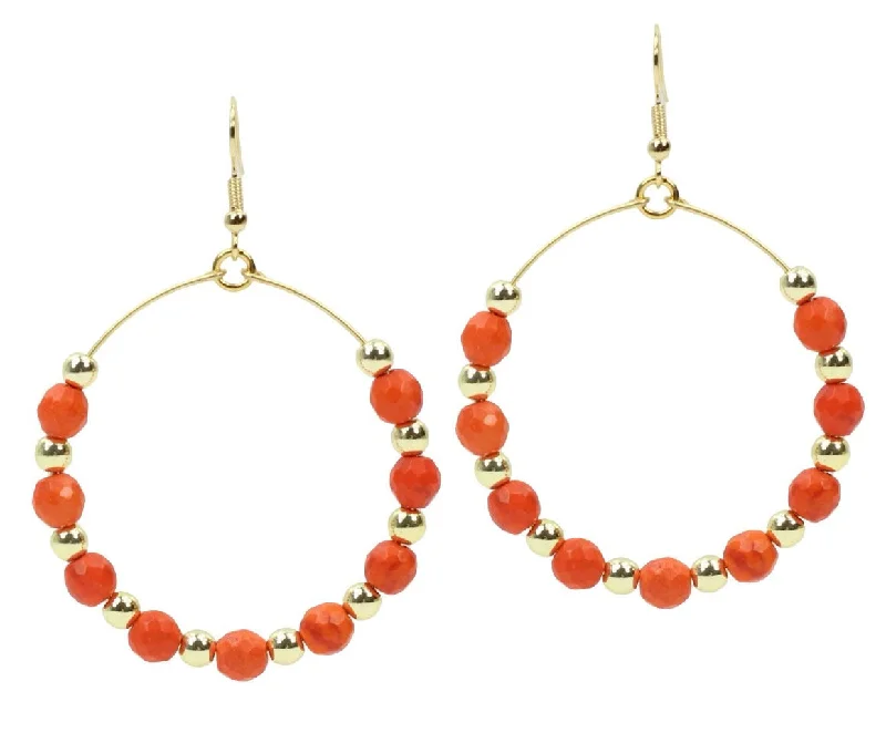 The Chloe Earring - Orange