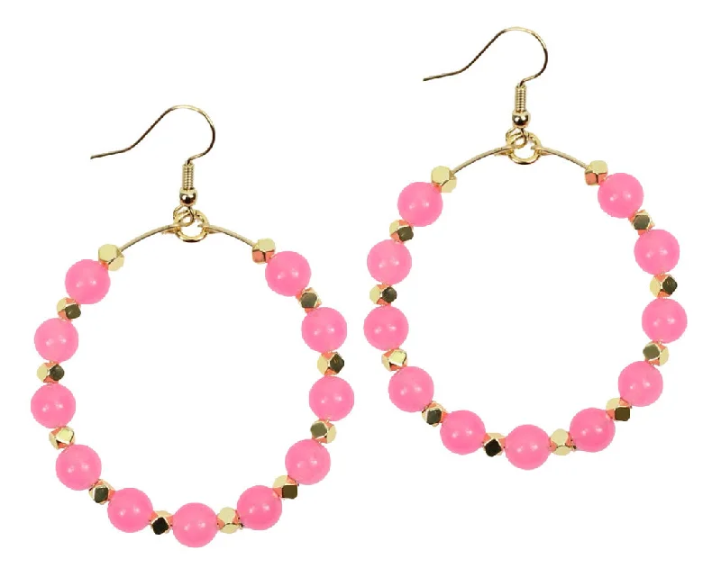 The Chloe Earring - Pink Candy