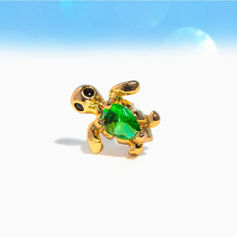 Tiny Turtle Piercing Style Earring