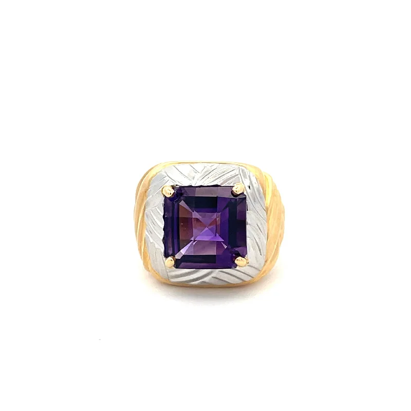 Amethyst Fashion Ring