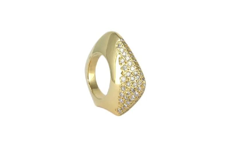 DIAMOND PAVE FASHION RING