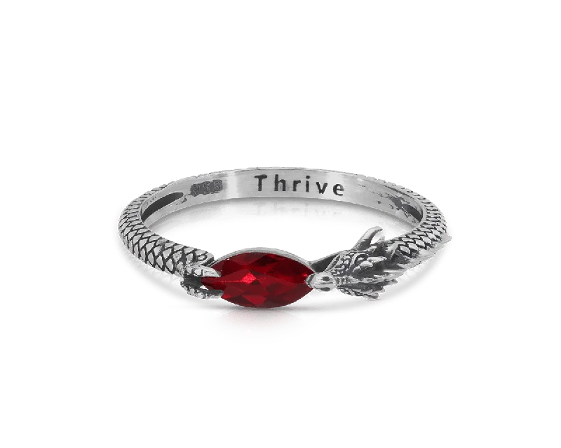 Dragons of the Elements Ring - Fire - "Thrive"