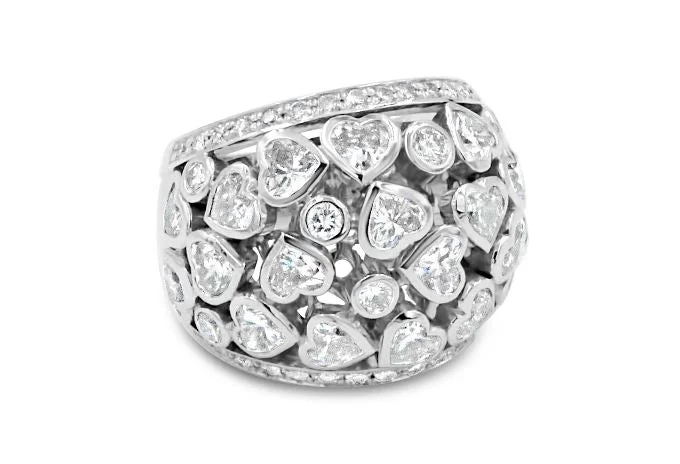 Heart Shape Diamond Ring