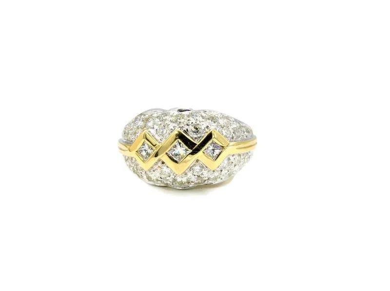 PAVE DIAMOND DOME RING