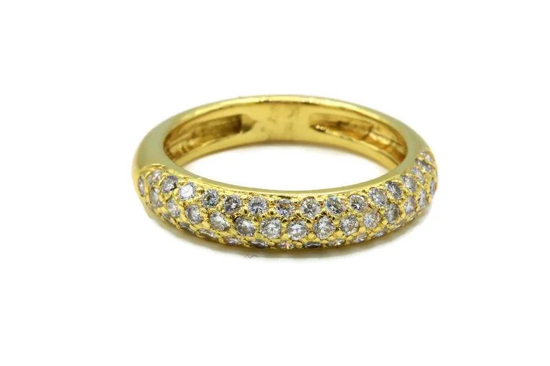 PAVE SET DIAMOND BAND