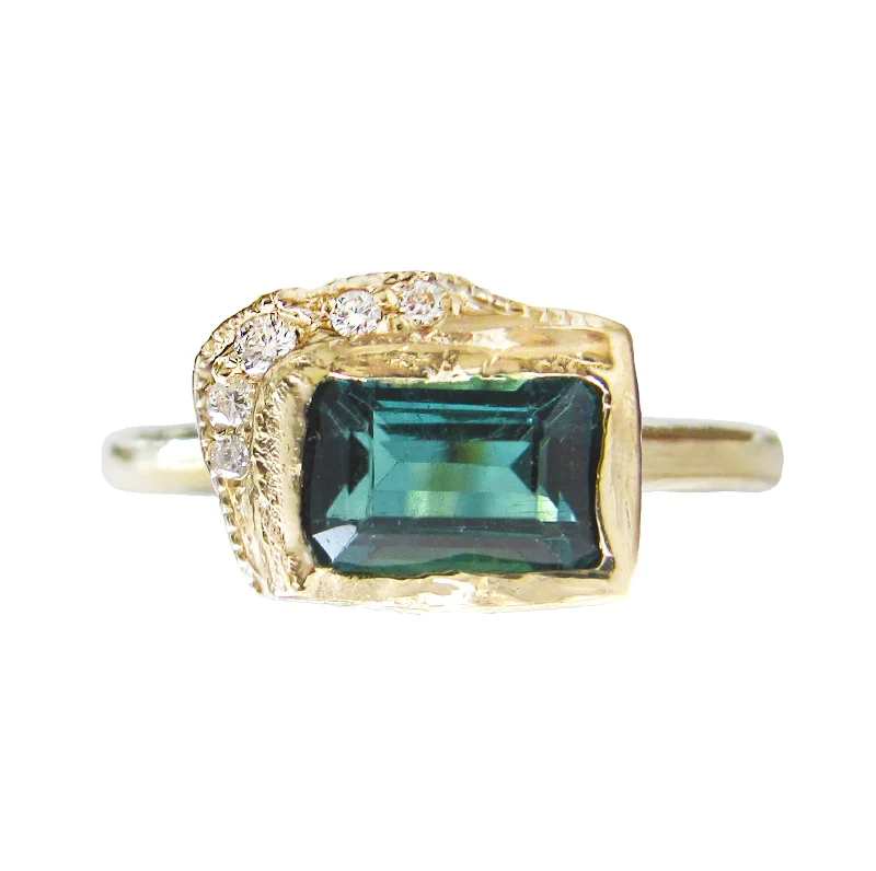 Reflection EW Green Tourmaline Ring