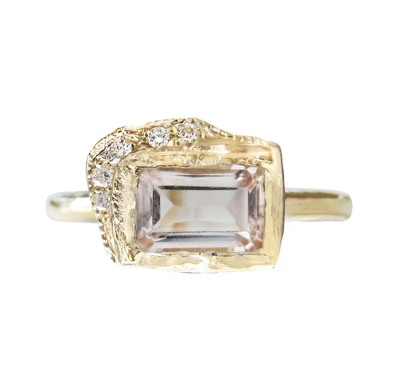 Reflection EW Morganite Ring