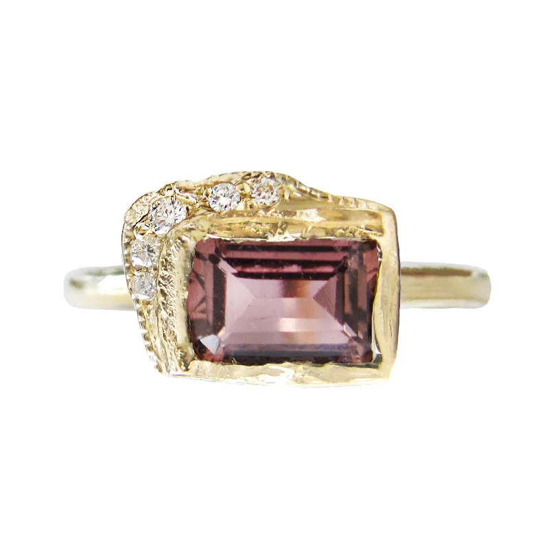 Reflection EW Pink Tourmaline Ring