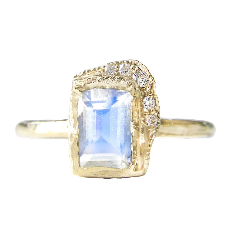 Reflection NS Moonstone Ring