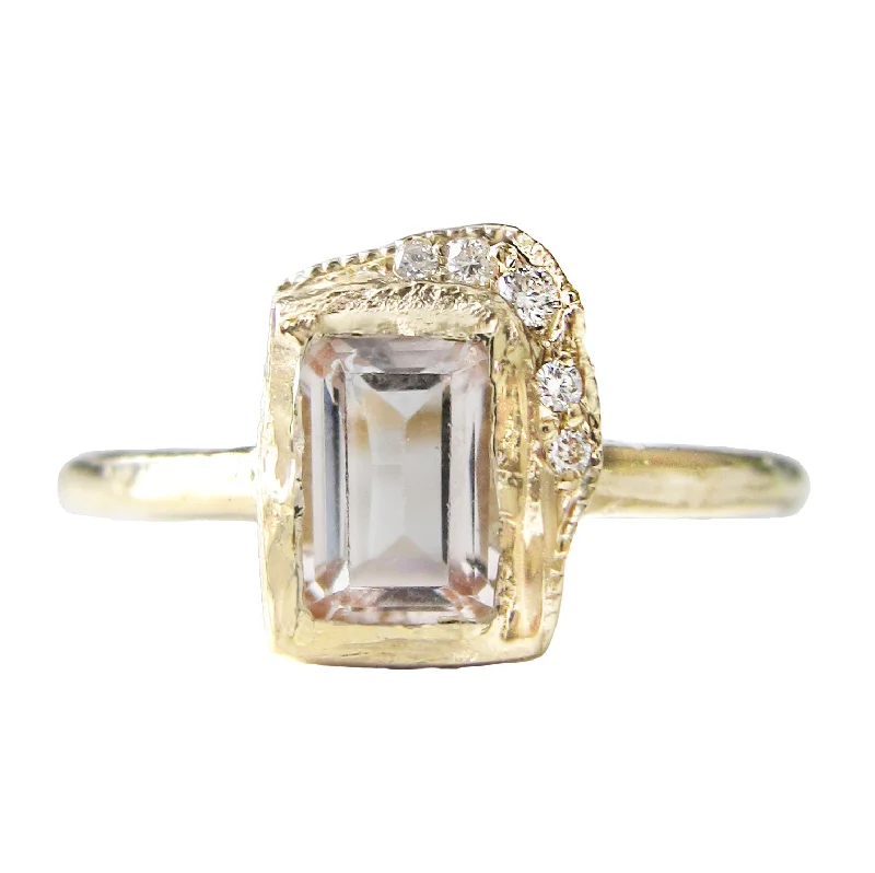 Reflection NS Morganite Ring