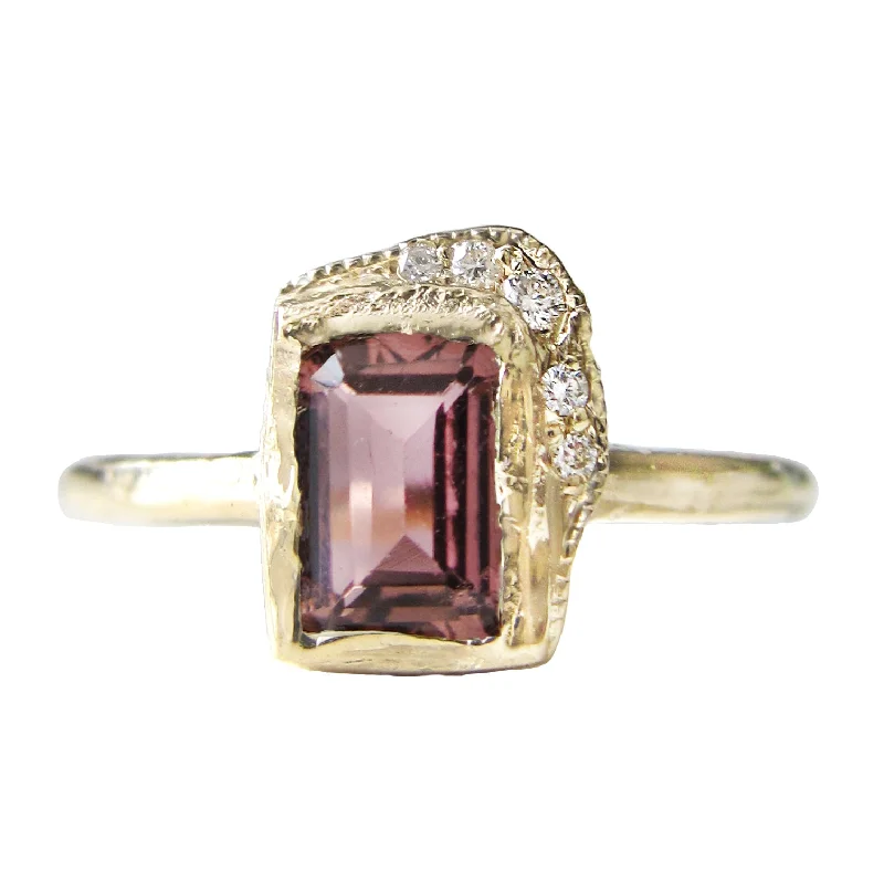 Reflection NS Pink Tourmaline Ring