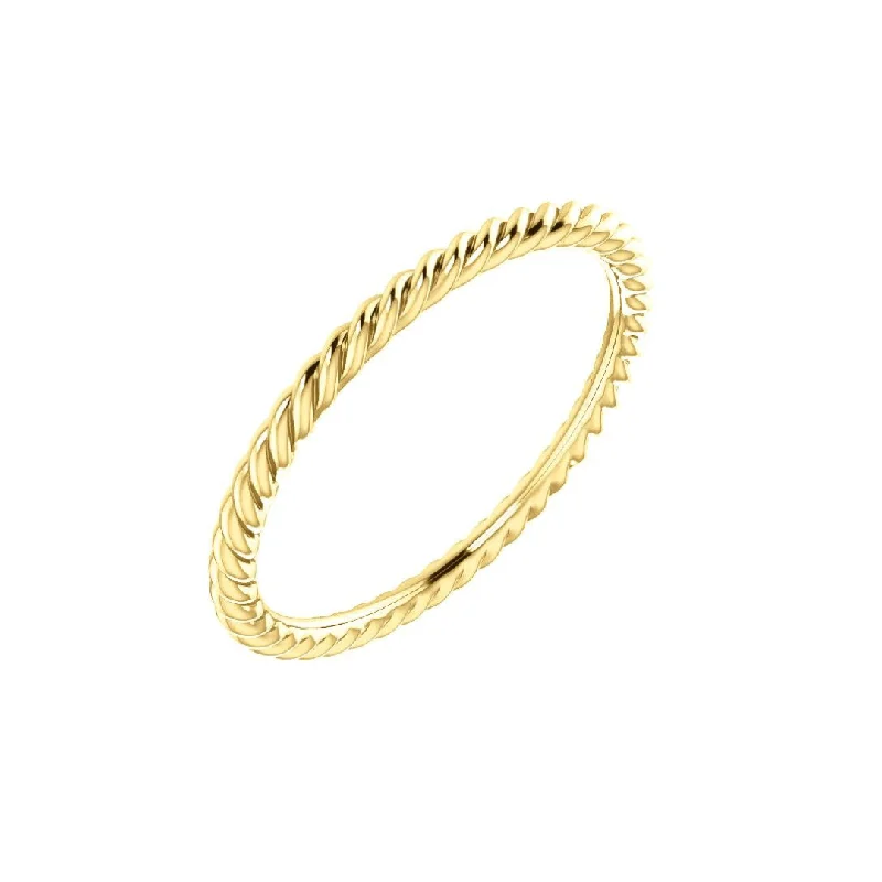 Sample Sale Skinny Rope Ring