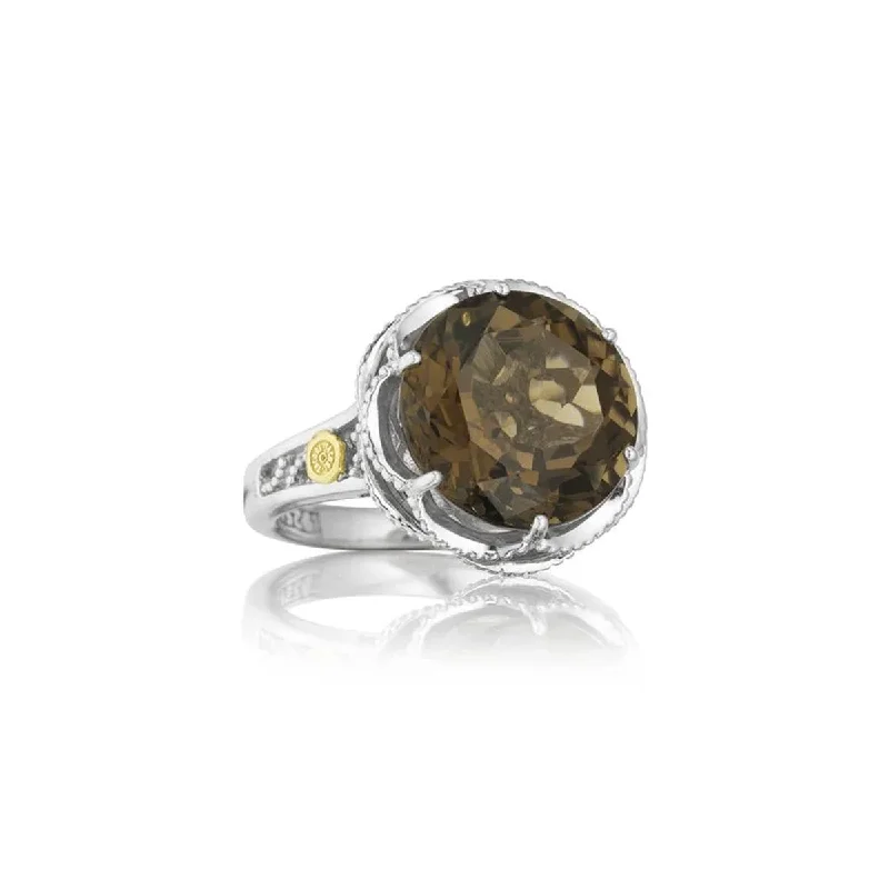 Tacori Crescent Gem Smokey Quartz Ring