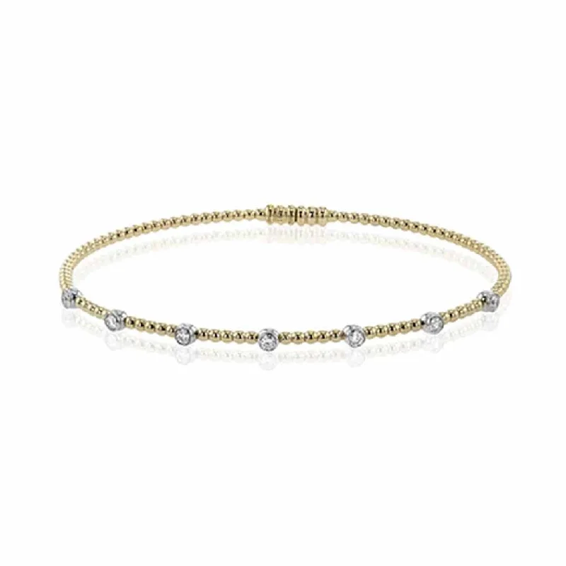 0.24 ctw Diamond Bangle Bracelet