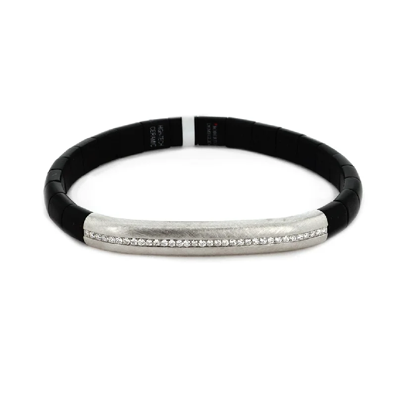 0.29 ctw Diamond Ceramic Stretch Bracelet | 10264419