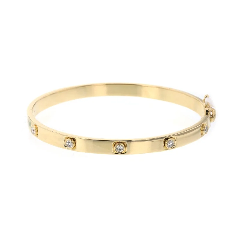 0.35 ctw Diamond Bangle Bracelet