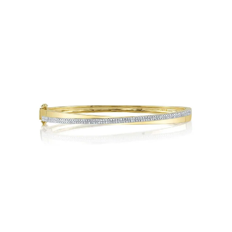 0.40 ctw Diamond Bangle Bracelet