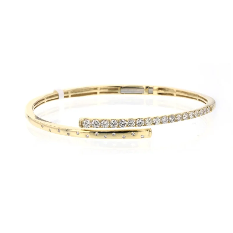 1.27 ctw Diamond Bangle Bracelet