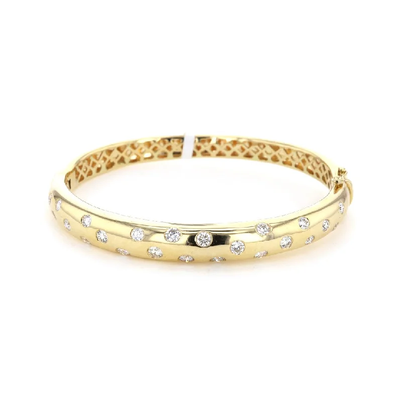 1.96 ctw Diamond Bangle Bracelet