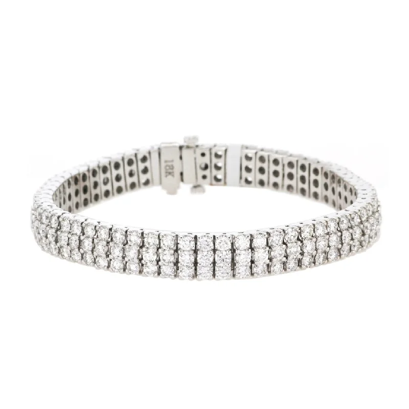 10.09 ctw Diamond Tennis Bracelet