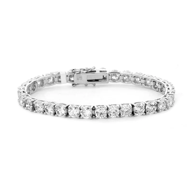 17.02 ctw Diamond Tennis Bracelet