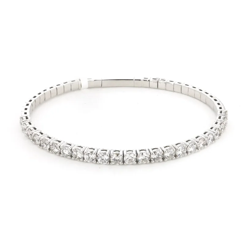 4.01 ctw Diamond Bangle Bracelet