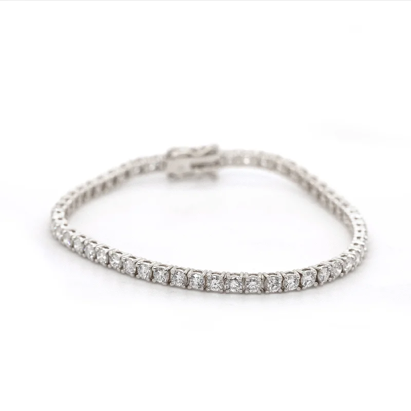 4 CARAT DIAMOND TENNIS BRACELET