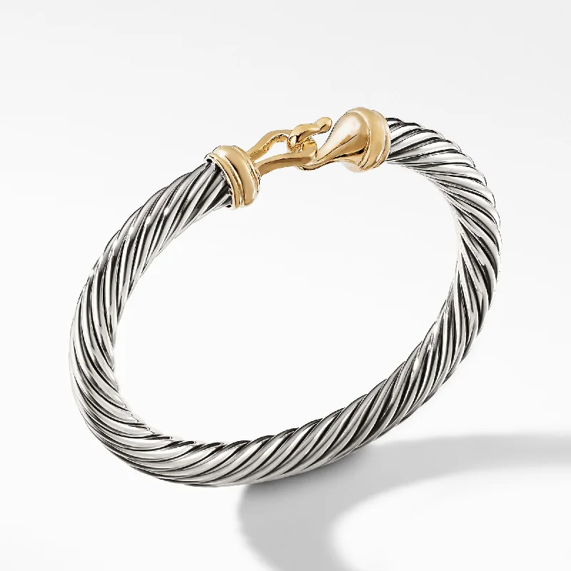 David Yurman  Bracelet in Silver and 14-Karat Yellow Gold