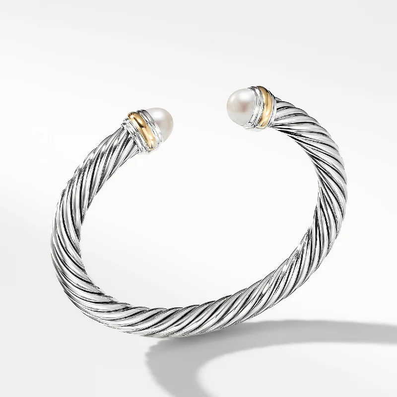 David Yurman  Bracelet in Silver and 14-Karat Yellow Gold