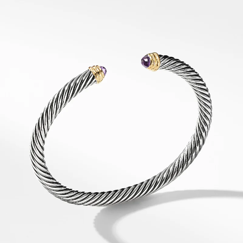 David Yurman  Bracelet in Silver and 14-Karat Yellow Gold