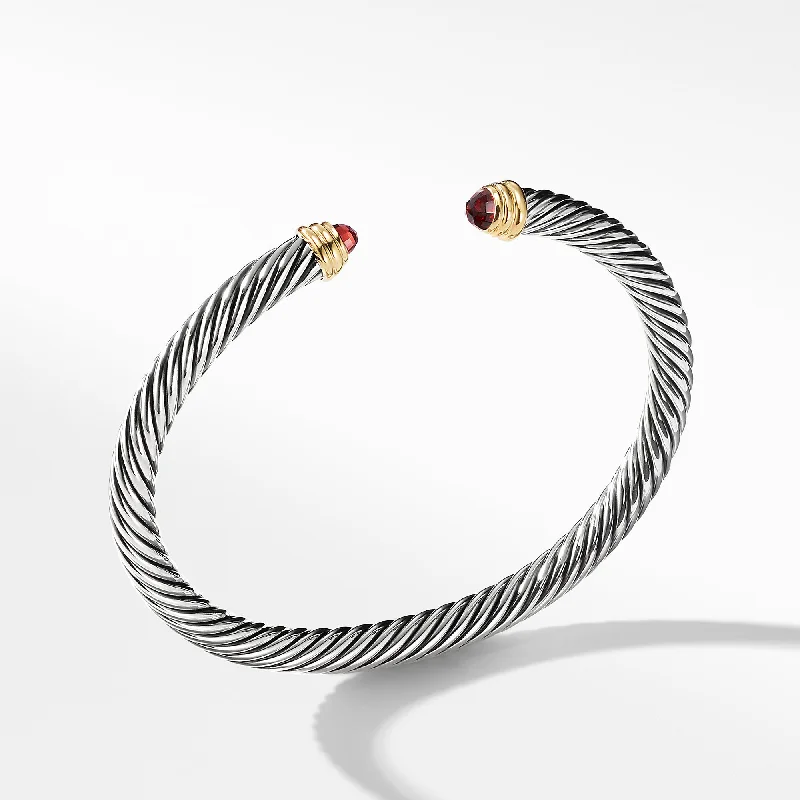 David Yurman  Bracelet in Silver and 14-Karat Yellow Gold